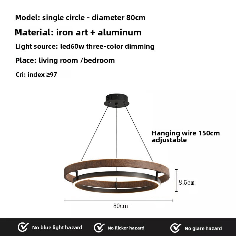 Home Bathroom Lighting Design - Modern Minimal Highend LED Ceiling Chandelier
