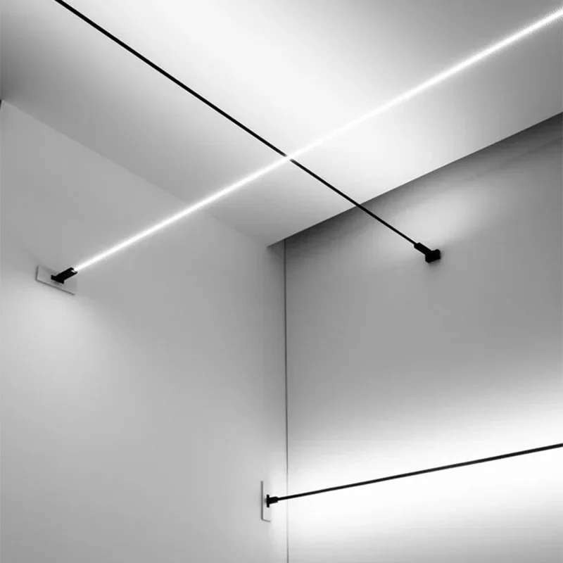 Home Bathroom Lighting Design - Nordic Minimalist Strip Wall Lamp Living