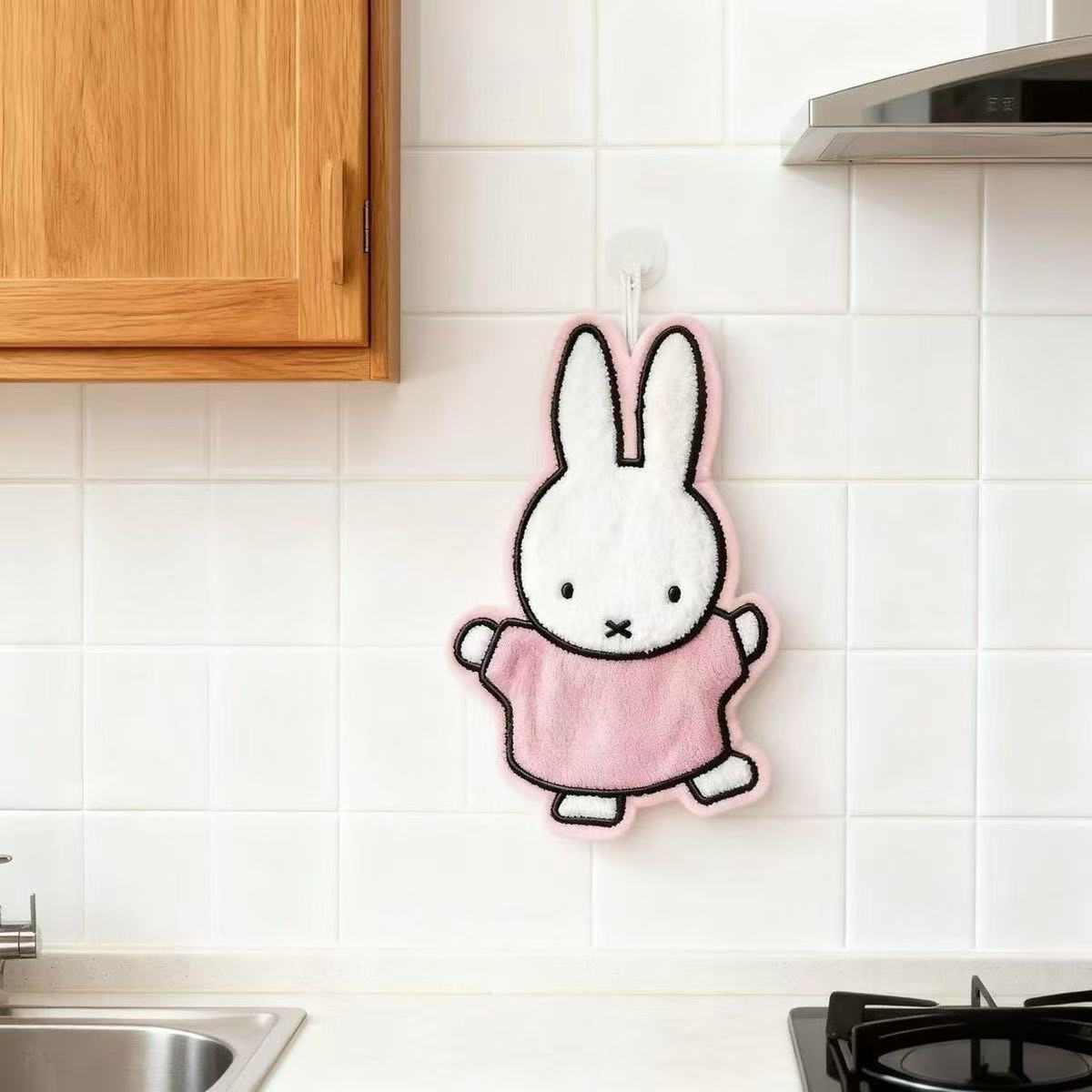 Miffy Rabbit Cute Hanging Hand - Home Bathroom Cleaner review and price