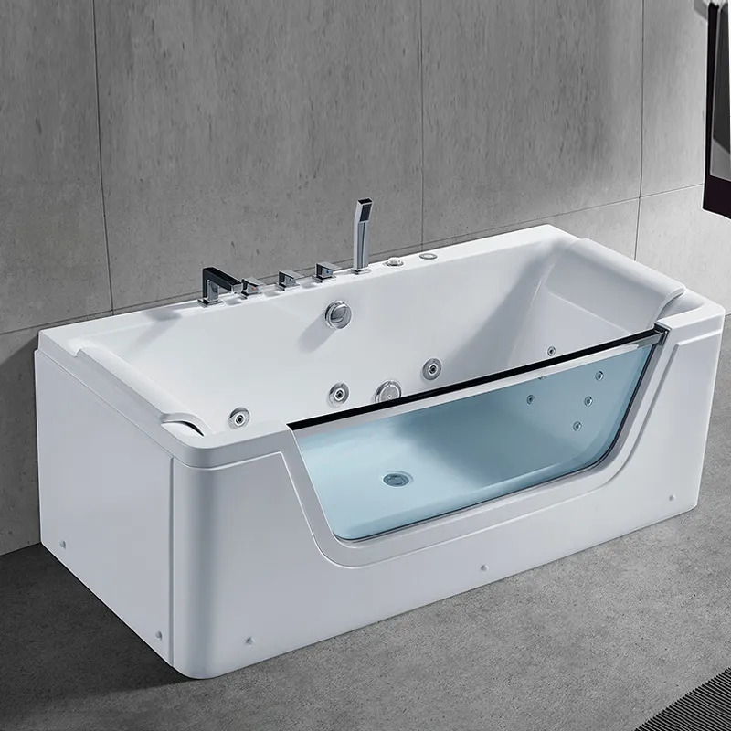 Smart Acrylic Jacuzzi Tub Doub - Home Bathroom Jacuzzi Tub review and price