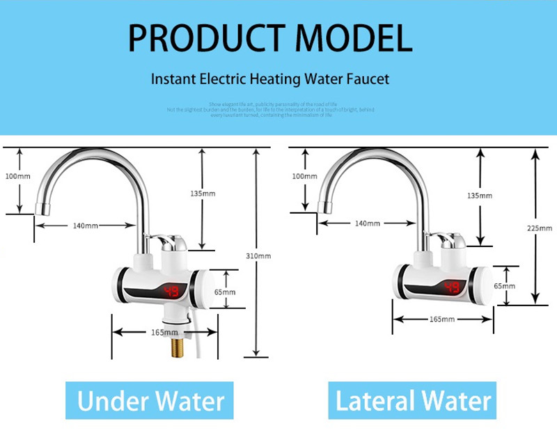 3000W EU Plug Instant Electric - Home Bathroom Water Heater review and price