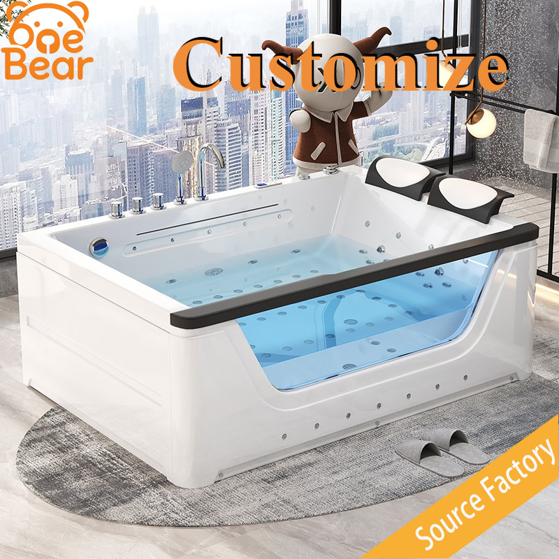 2 Person Acrylic Jacuzzi Hot T - Home Bathroom Jacuzzi Tub review and price