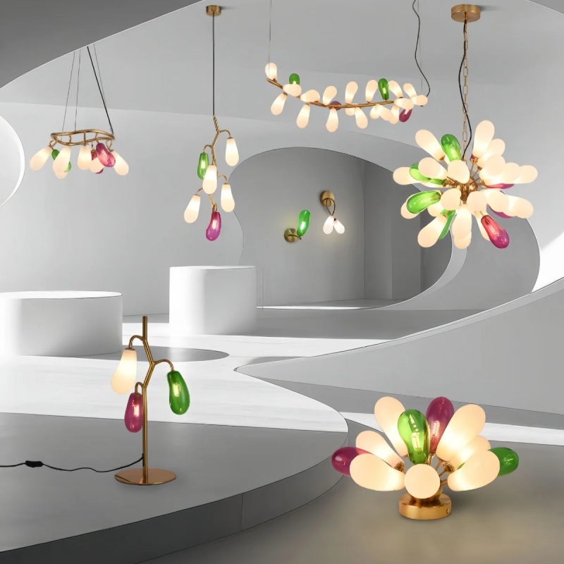 Modern Eggplant Design Colored - Home Bathroom Lighting Design review and price