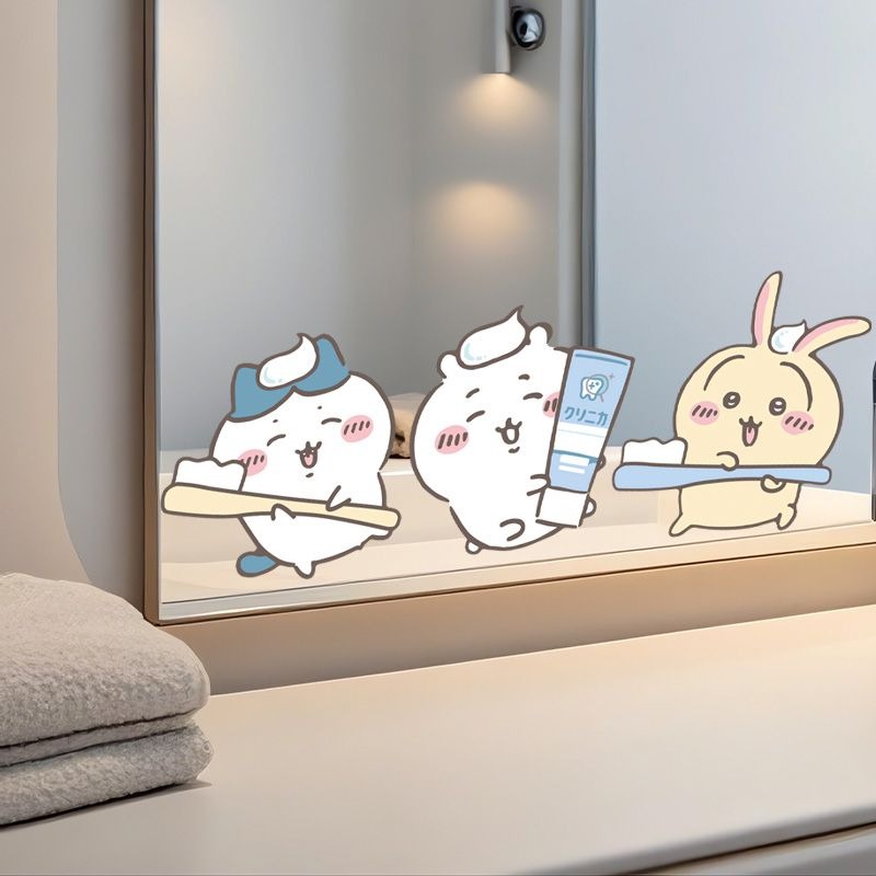 Hot Chiikawa Mirror Stickers S - Home Bathroom Model review and price