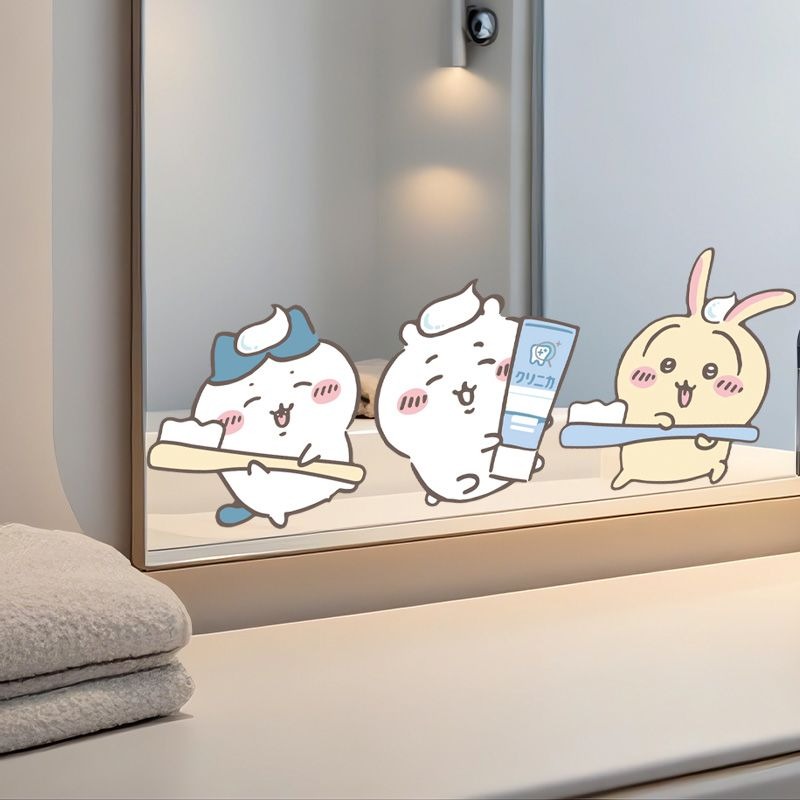 Hot Chiikawa Mirror Stickers S - Home Bathroom Model review and price