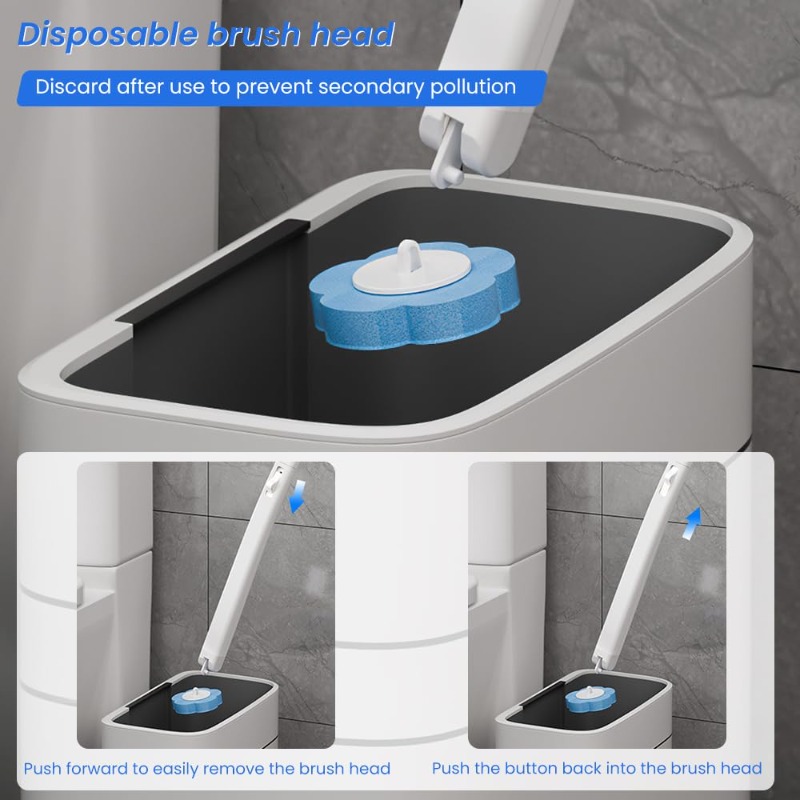 Disposable Toilet Brush Cleane - Home Bathroom Cleaner review and price