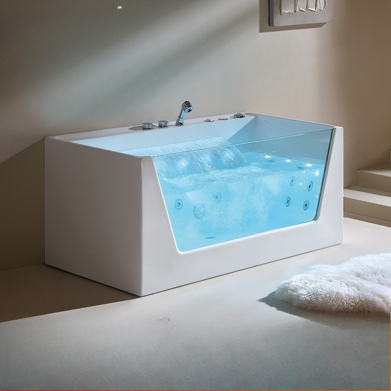 Acrylic Massage Bathtub, Smart - Home Bathroom Jacuzzi Tub review and price
