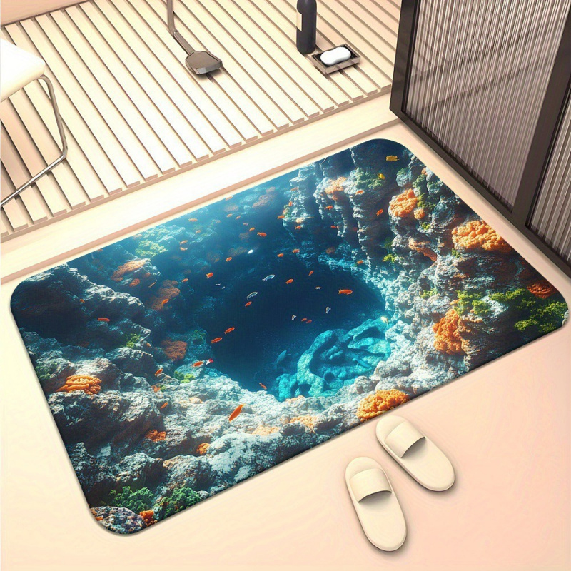 VIKAMA Stereoscopic Vision Bat - Zara Home Bathroom Mat review and price
