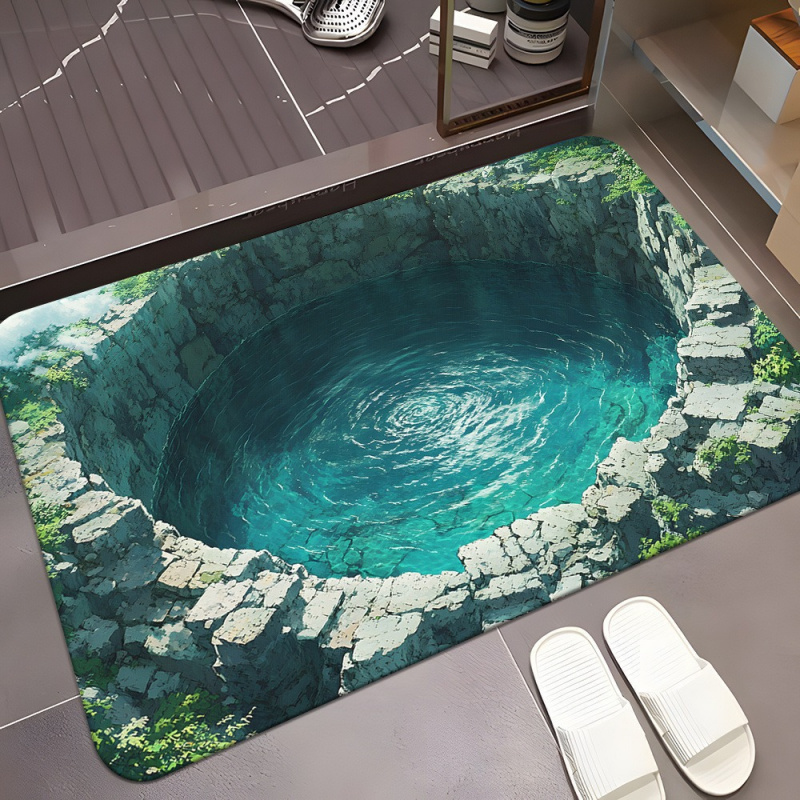 VIKAMA Stereoscopic Vision Bat - Zara Home Bathroom Mat review and price