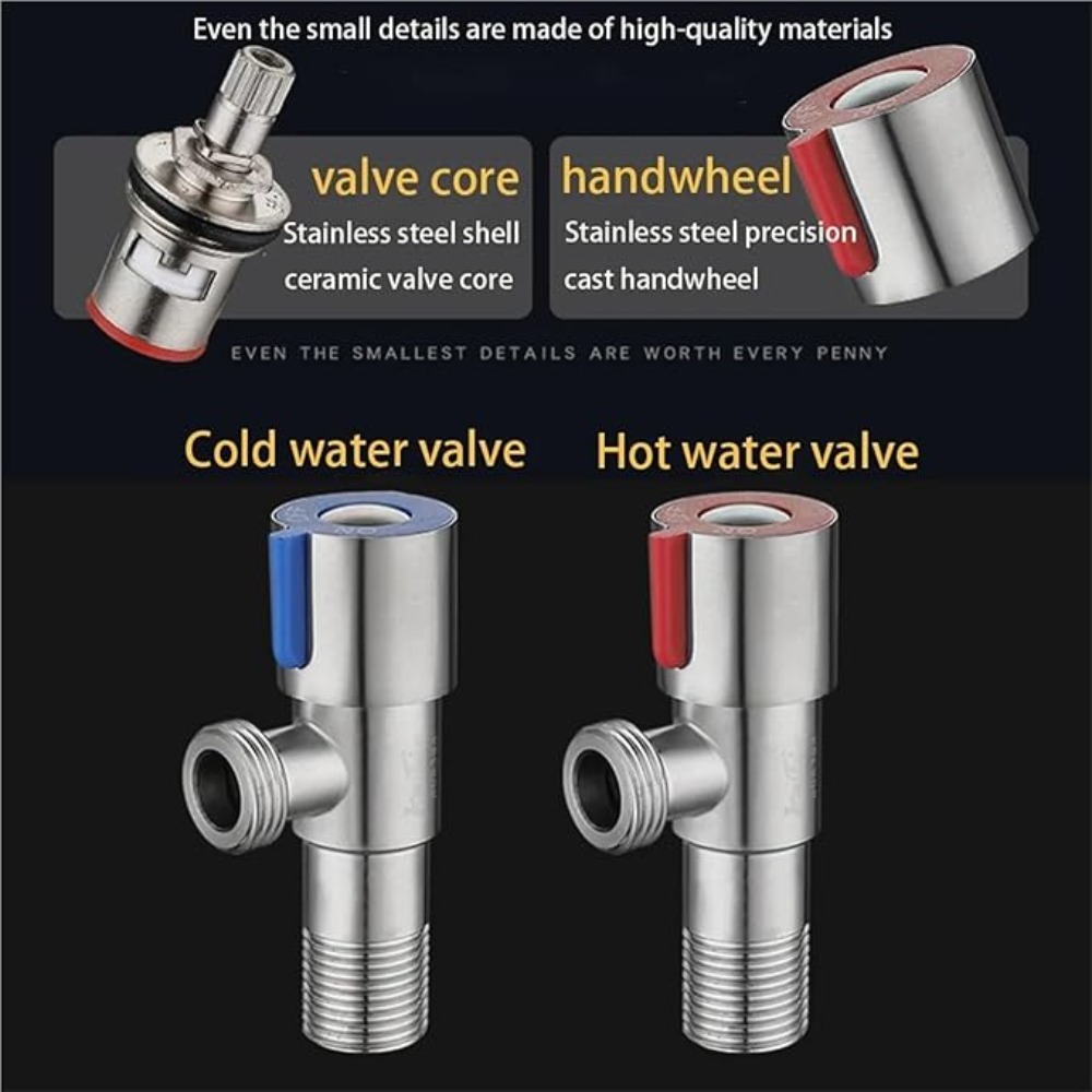 Stainless Steel Hot Cold Inlet - Home Bathroom Water Heater review and price