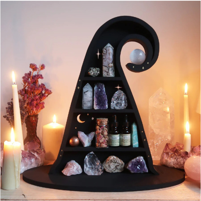 New Vintage Witch Hat Crystal  - Home Bathroom Shelf review and price