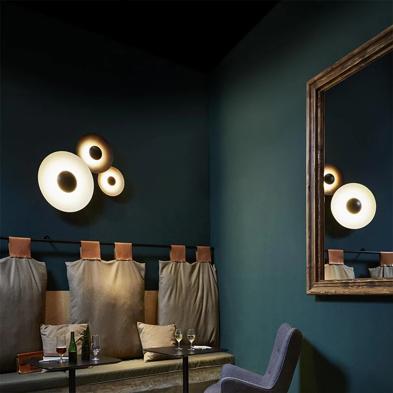 Round Nordic Wall Led Lamp Mod - Home Bathroom Lighting Design review and price