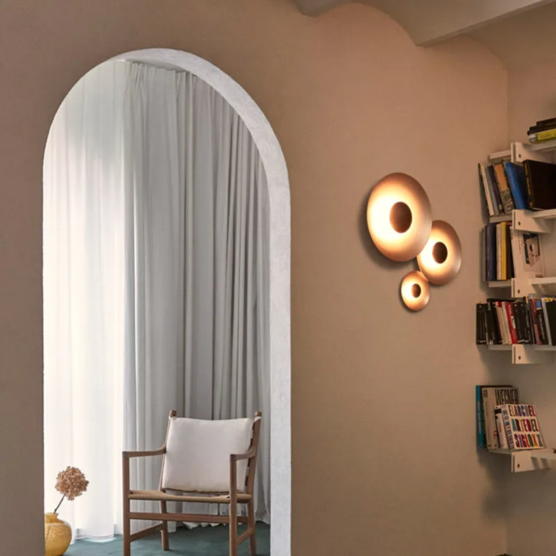 Round Nordic Wall Led Lamp Mod - Home Bathroom Lighting Design review and price