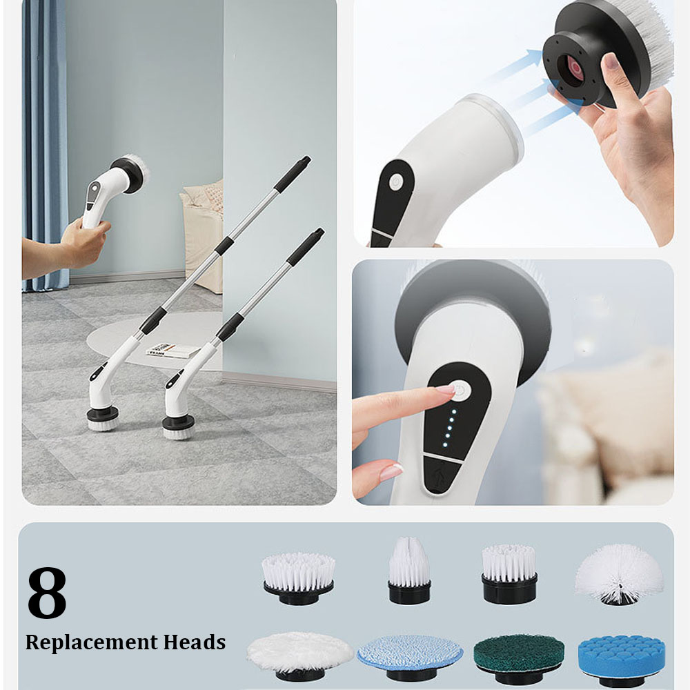 Cordless Spin Scrubber Electri - Home Bathroom Cleaner review and price