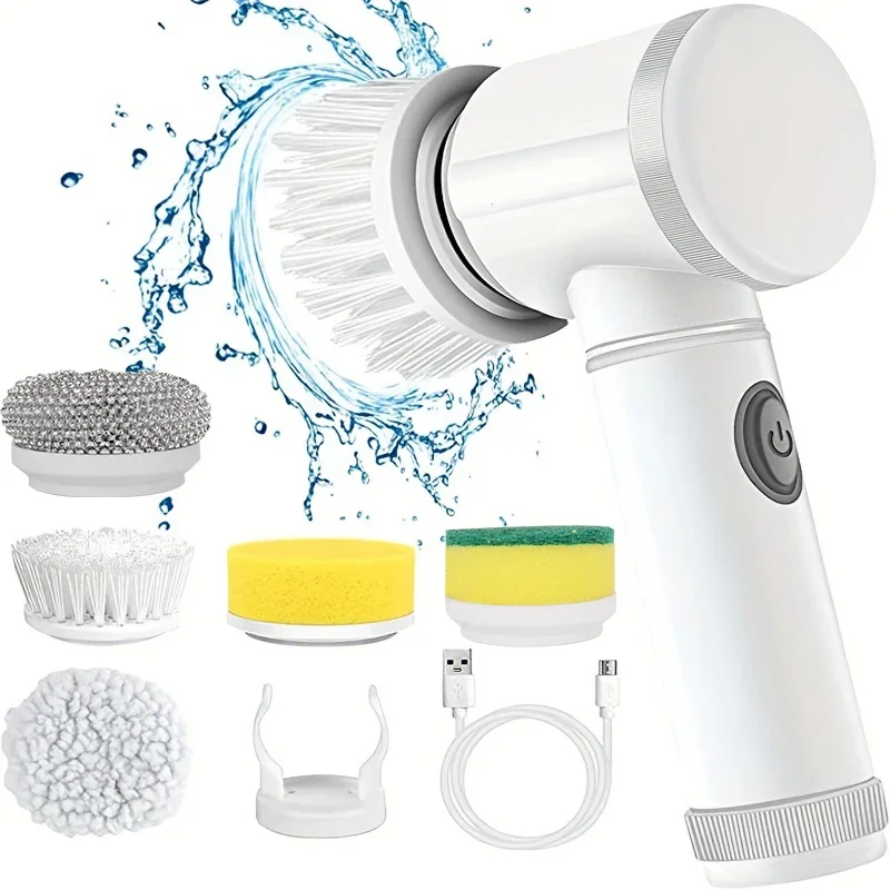 Cordless electric rotary scrub - Home Bathroom Cleaner review and price