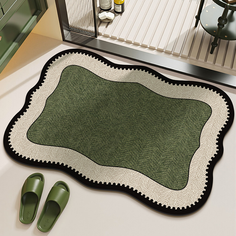 VIKAMA Minimalist Ins Style Ma - Zara Home Bathroom Mat review and price