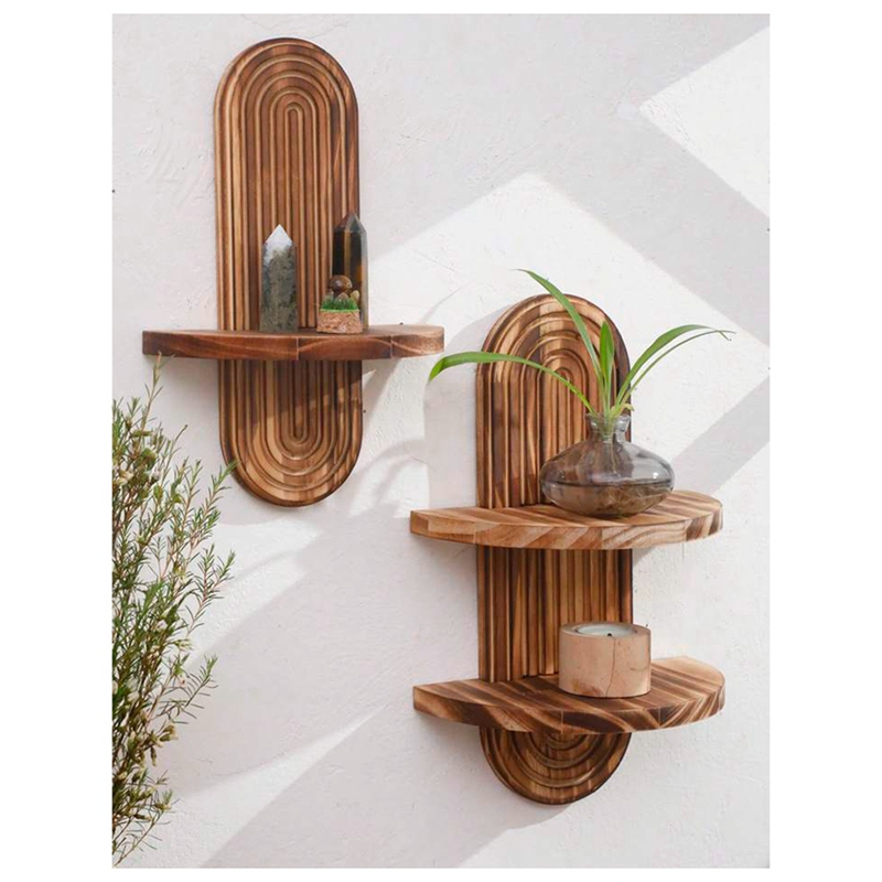 Geometric Wall-Mounted Shelf R - Home Bathroom Shelf review and price