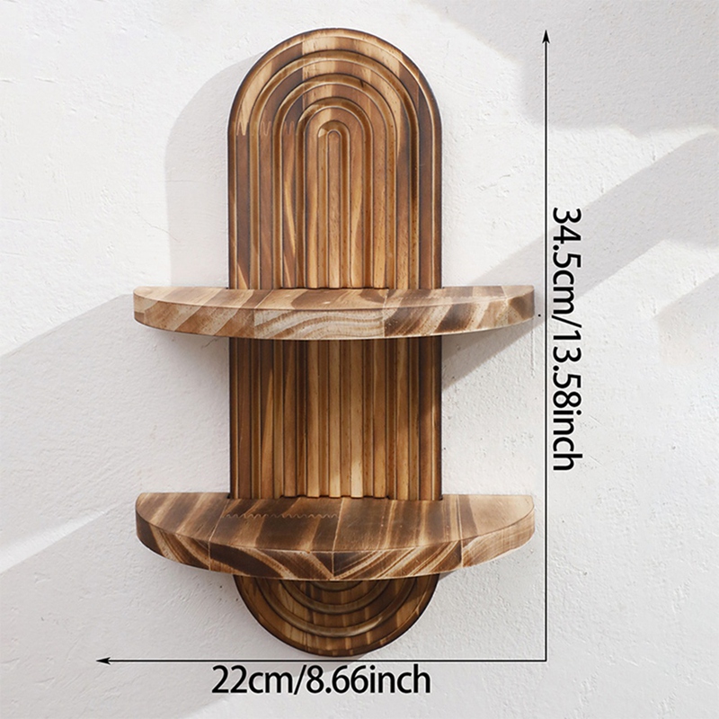 Geometric Wall-Mounted Shelf R - Home Bathroom Shelf review and price
