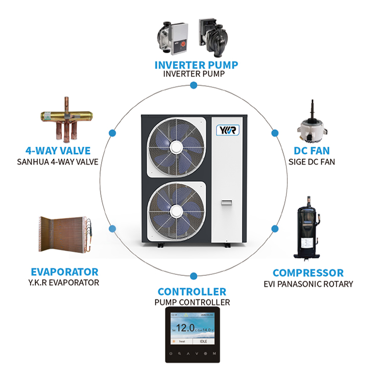 Air Source Heat Pump Water Hea - Home Bathroom Water Heater review and price