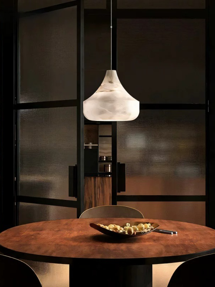 Modern Natural Stone Pendant L - Home Bathroom Lighting Design review and price
