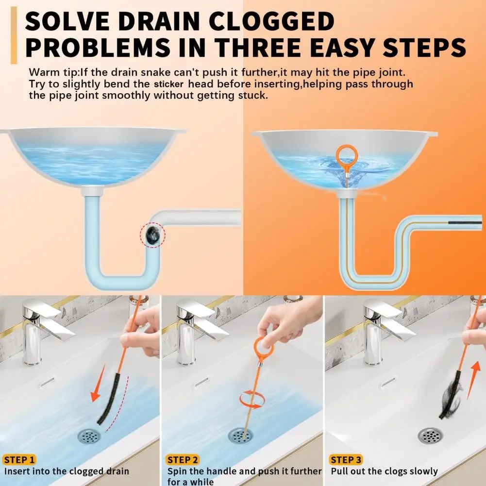 Ultra Long Stainless Steel Dra - Home Bathroom Cleaner review and price