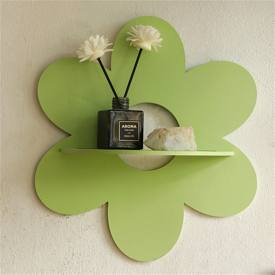 Flower Shape Wall Storage Hold - Home Bathroom Shelf review and price