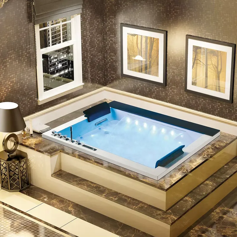 Double Bath Jacuzzi with Digit - Home Bathroom Jacuzzi Tub review and price
