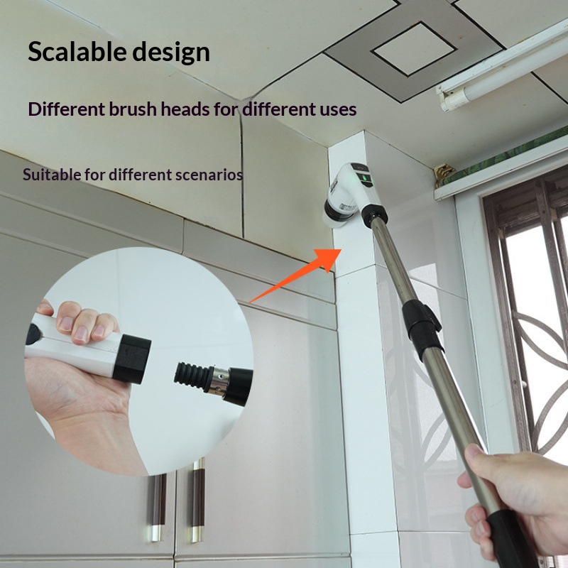 HOMEFISH Cordless Spin Scrubbe - Home Bathroom Cleaner review and price