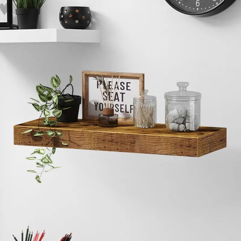Durable Floating Wall Shelf wi - Home Bathroom Shelf review and price