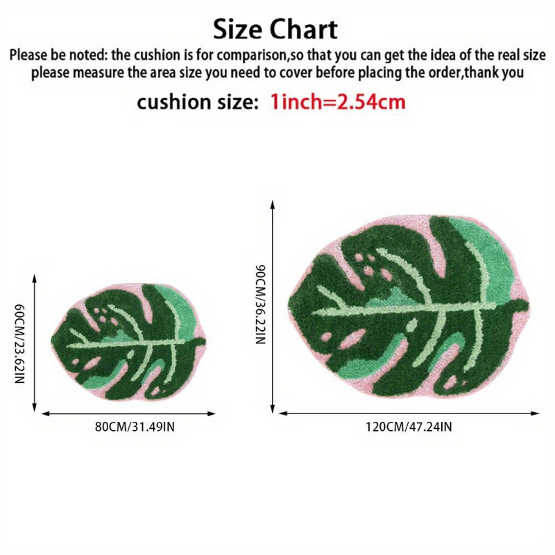 VIKAMA Pink Tropical Leaf Plus - Zara Home Bathroom Mat review and price
