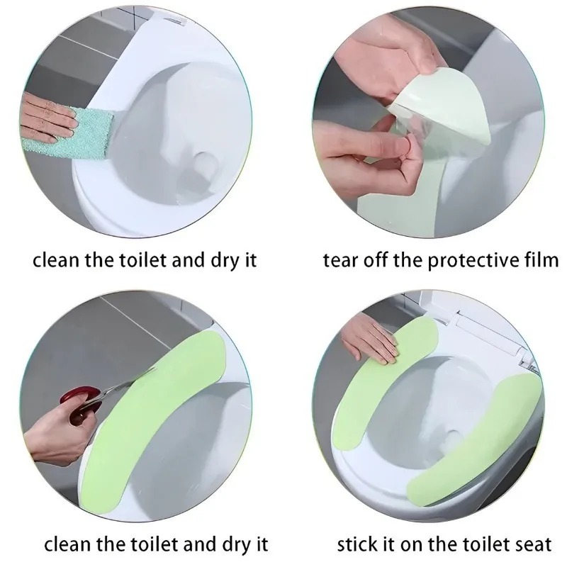 1/5/10Pairs Colorful Toilet Se - Home Bathroom Cleaner review and price