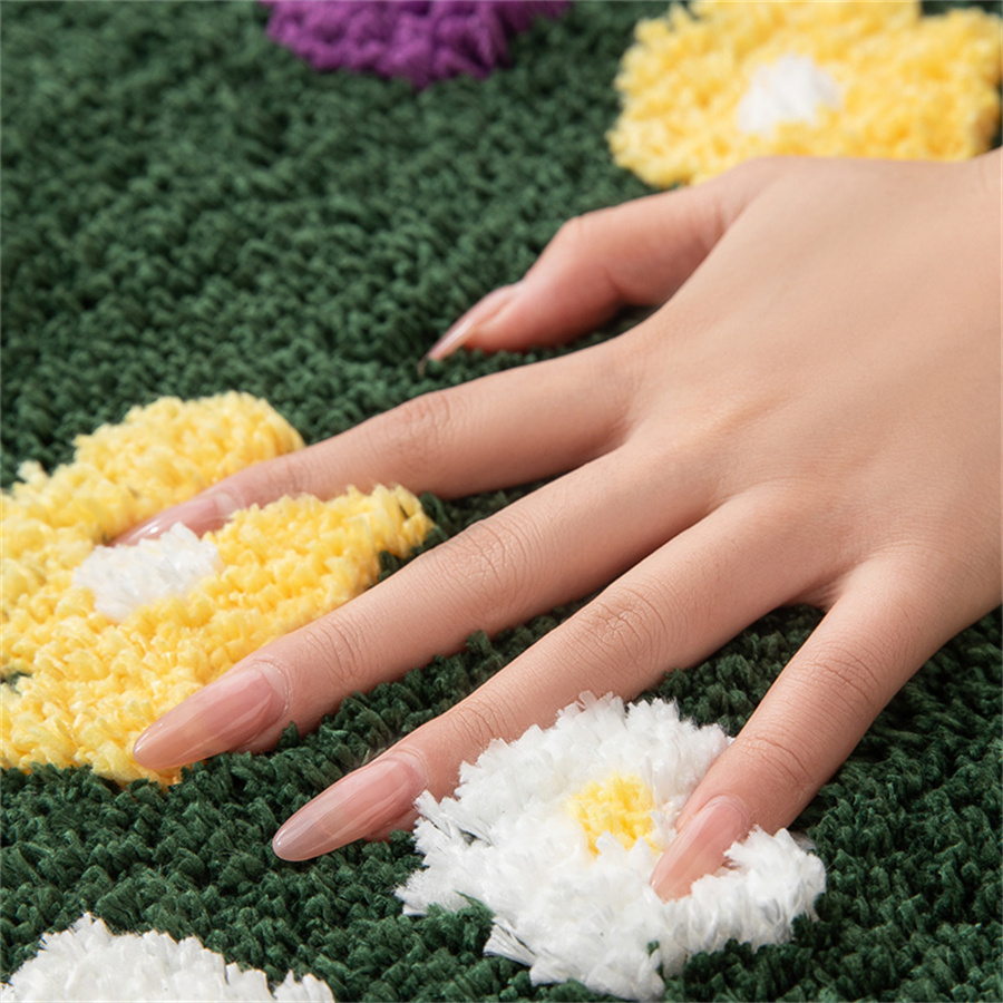 60X120Cm Irregular Flower Bath - Zara Home Bathroom Mat review and price