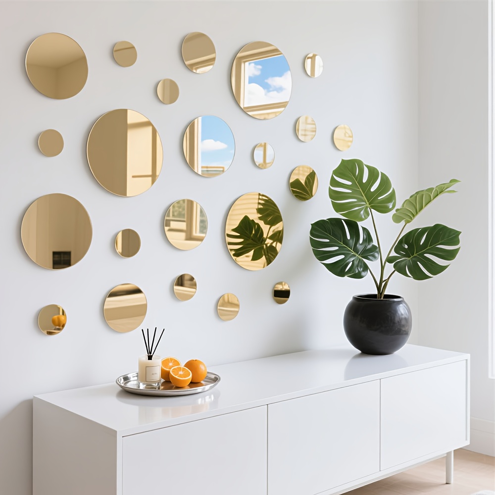 20CM Circular Acrylic Mirror W - Home Goods Bathroom Mirrors review and price