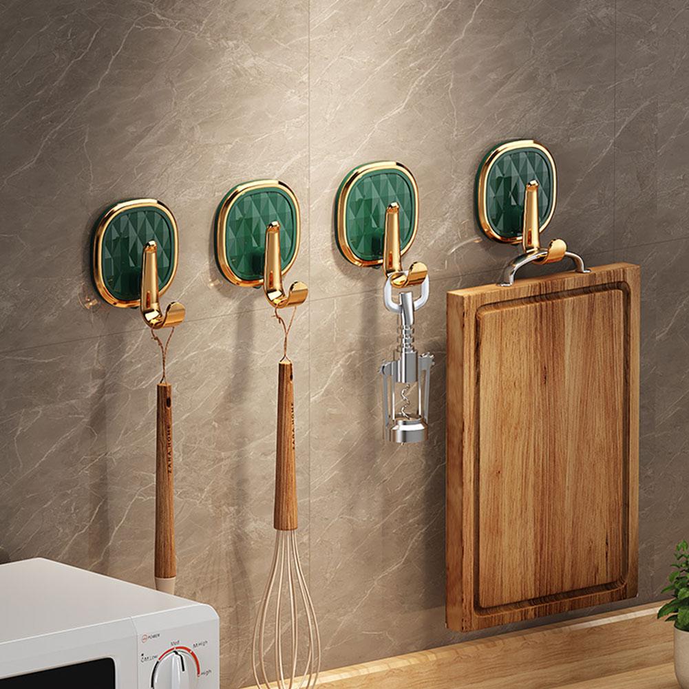1/2/4/5/10pcs Strong Adhesive  - Home Bathroom Shelf review and price