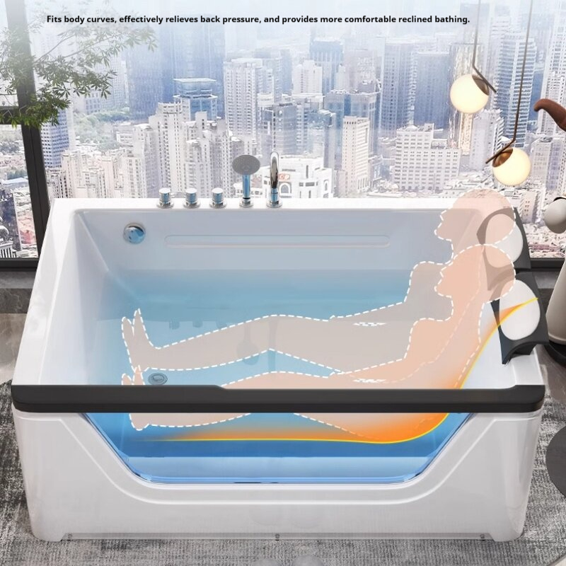 2 Person Acrylic Jacuzzi Hot T - Home Bathroom Jacuzzi Tub review and price