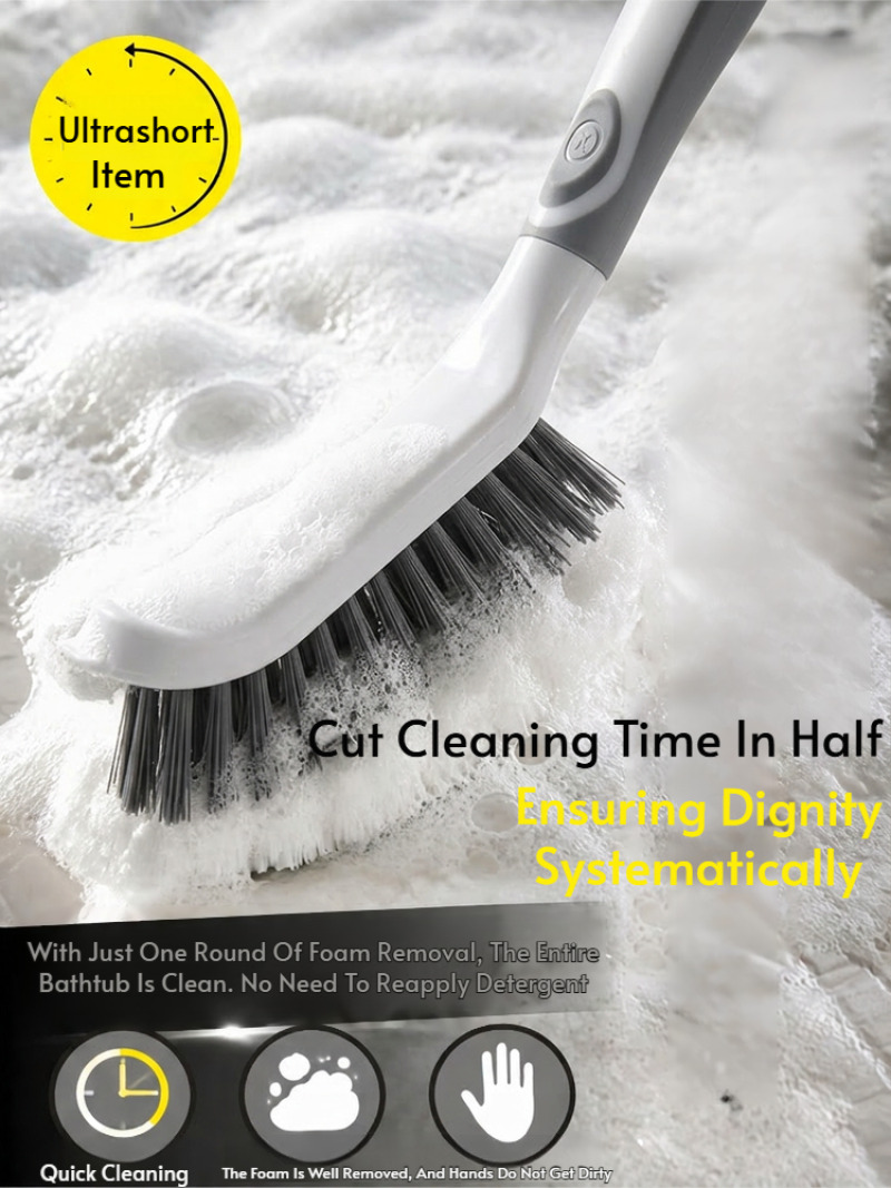 Scrub Brush Set with Hard Bris - Home Bathroom Cleaner review and price